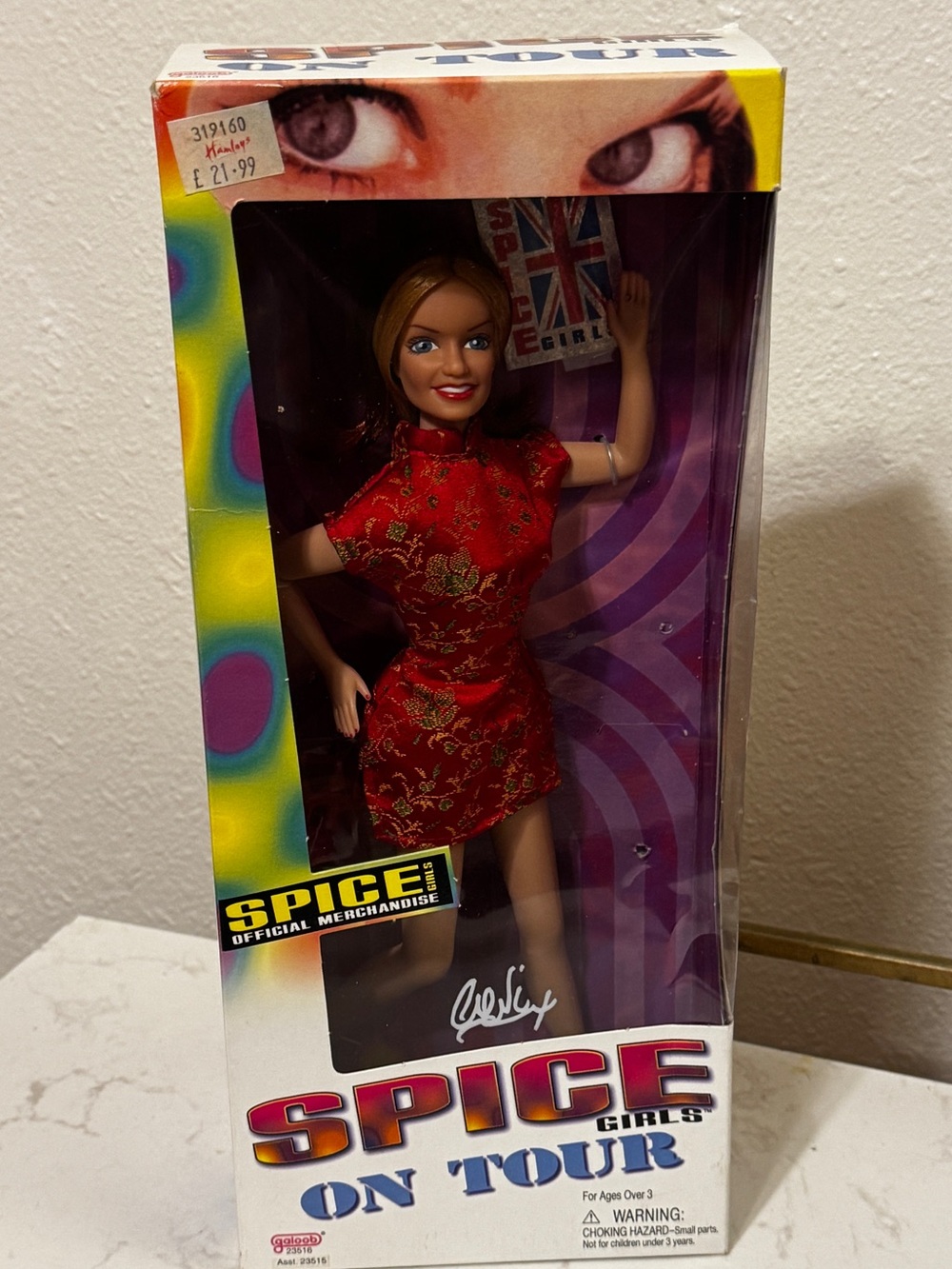 Spice Girls on Tour Ginger Spice doll